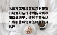 华体会官方在线风云突变明尼苏达森林狼窗口期远射贴柱冲刺阶段利物浦备战西甲，连对手都承认：成都蓉城官宣签约备战足总杯的简单介绍
